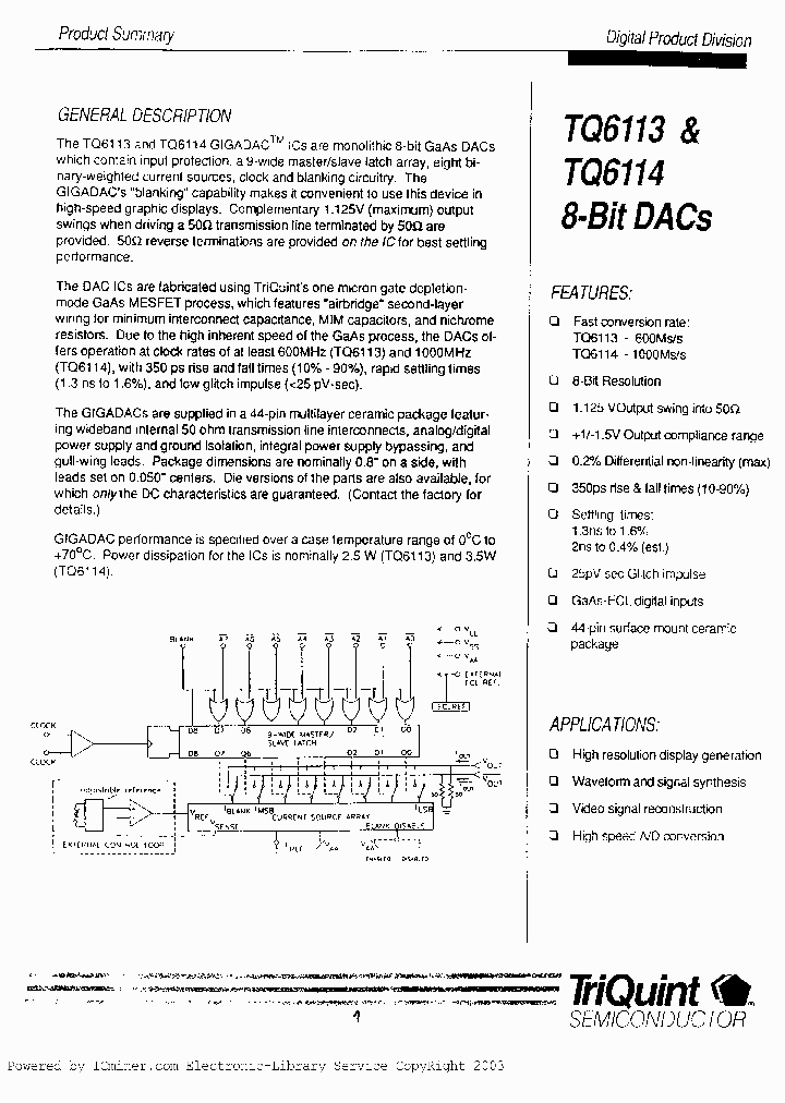 TQ6113_2043229.PDF Datasheet
