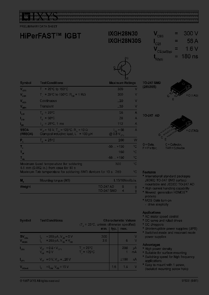 IXGH28N30S_2043973.PDF Datasheet
