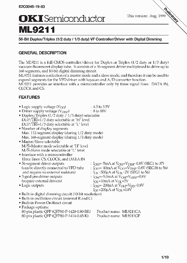 ML9211_2043755.PDF Datasheet