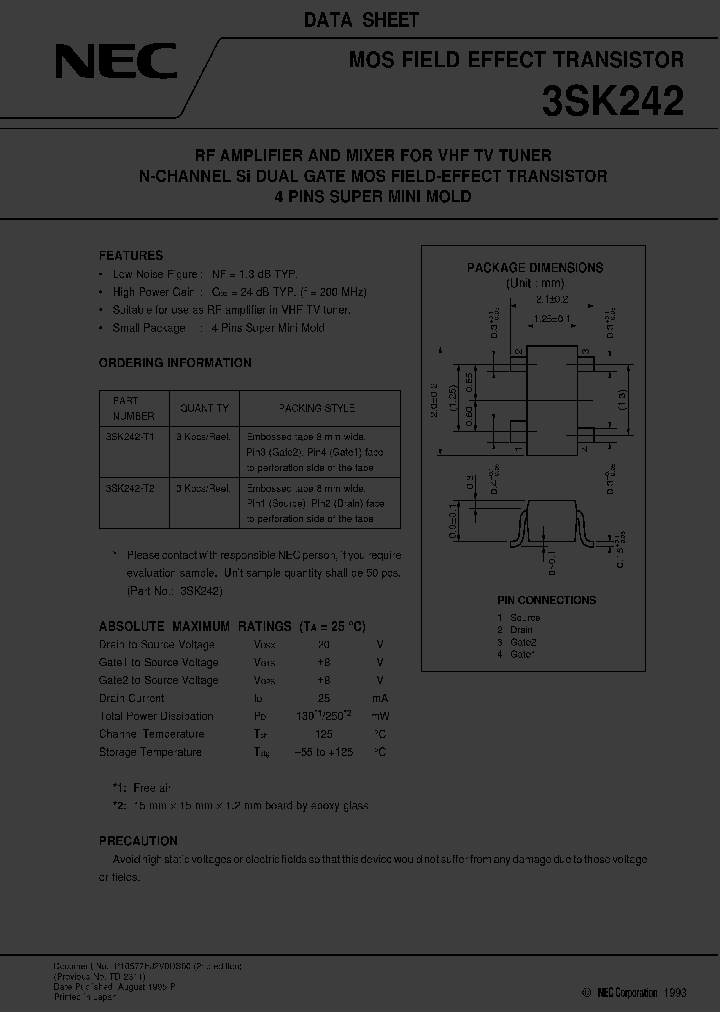 3SK242_2044669.PDF Datasheet