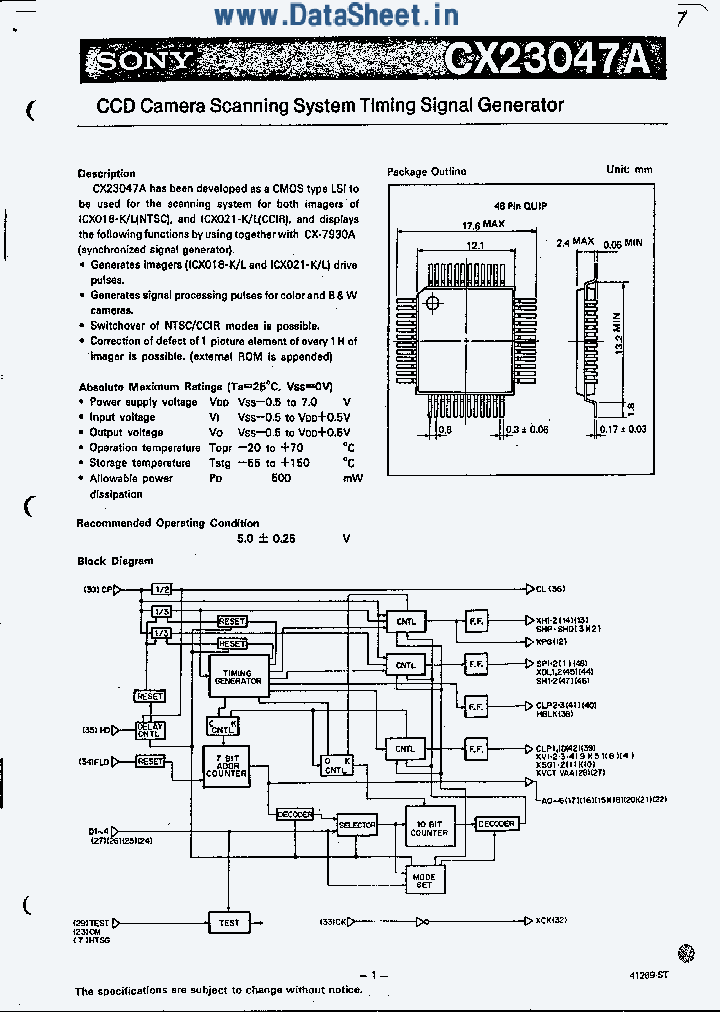 CX23047A_2045171.PDF Datasheet