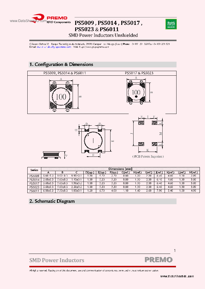 PS5009_2046075.PDF Datasheet