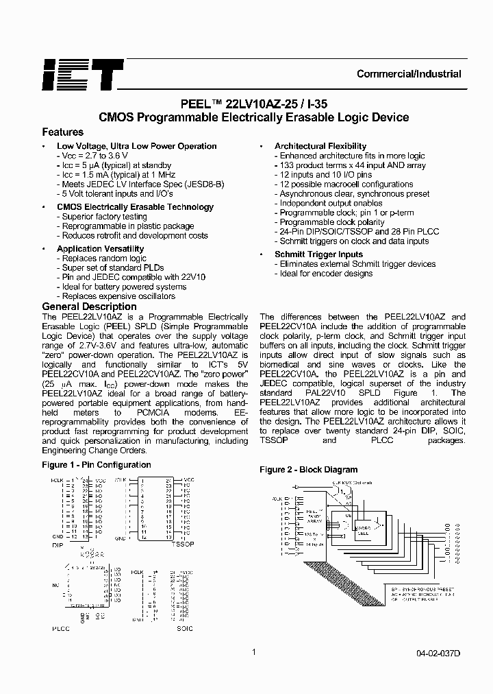 PEEL22LV10AZP-35_2048308.PDF Datasheet