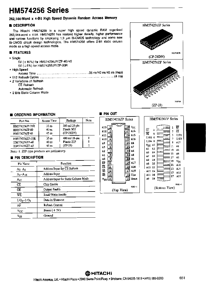 HM574256ZP-35R_2048305.PDF Datasheet