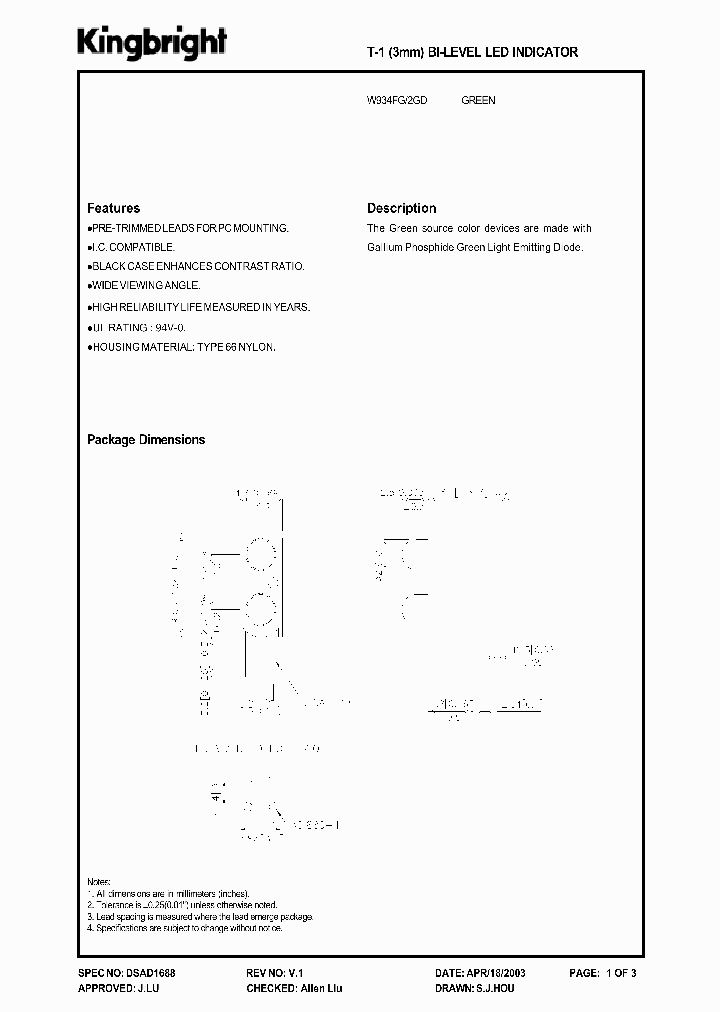 W934FG2GD_2049623.PDF Datasheet