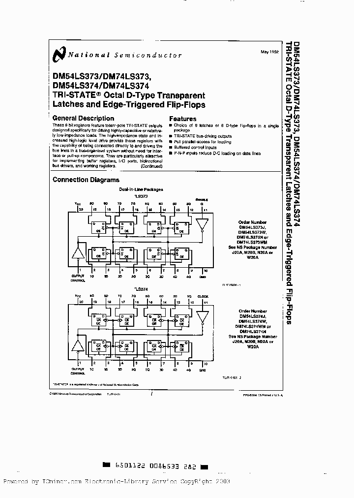 DM54LS374W883_2050977.PDF Datasheet