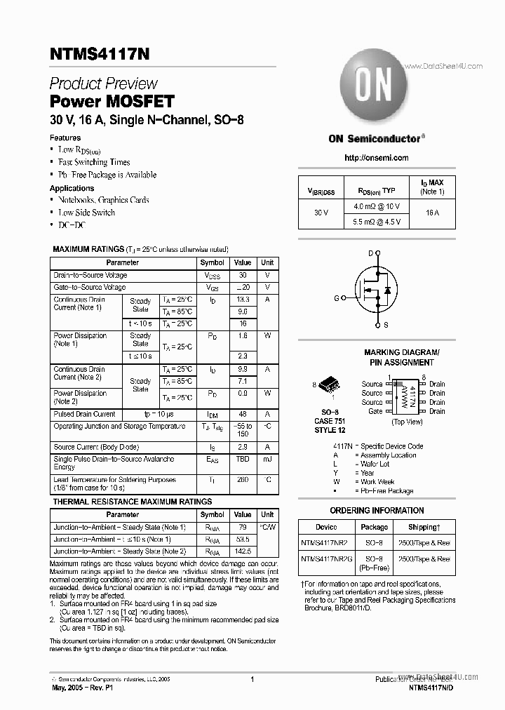 NTMS4117N_2051318.PDF Datasheet