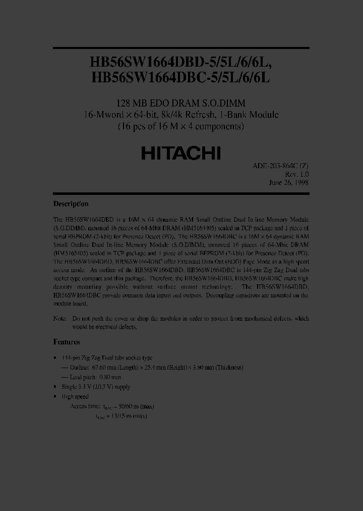 HB56SW1664DBC-5_2052695.PDF Datasheet