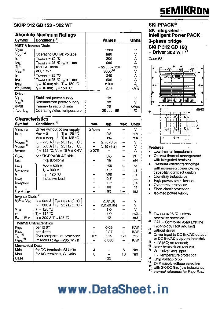 SKIIP312GD120-302WT_2052020.PDF Datasheet