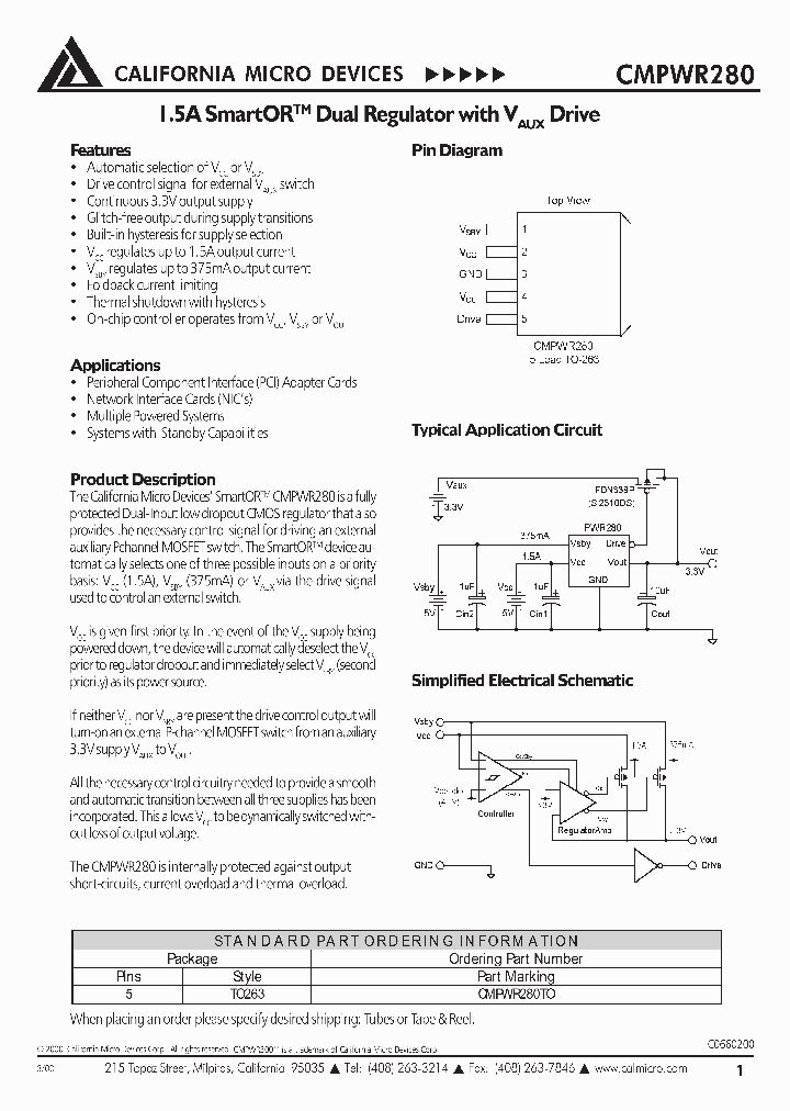 CMPWR280_2053411.PDF Datasheet