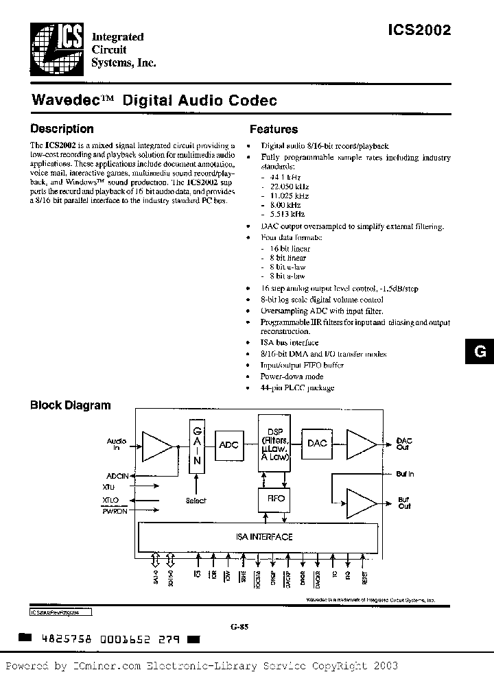 ICS2002V_2054135.PDF Datasheet
