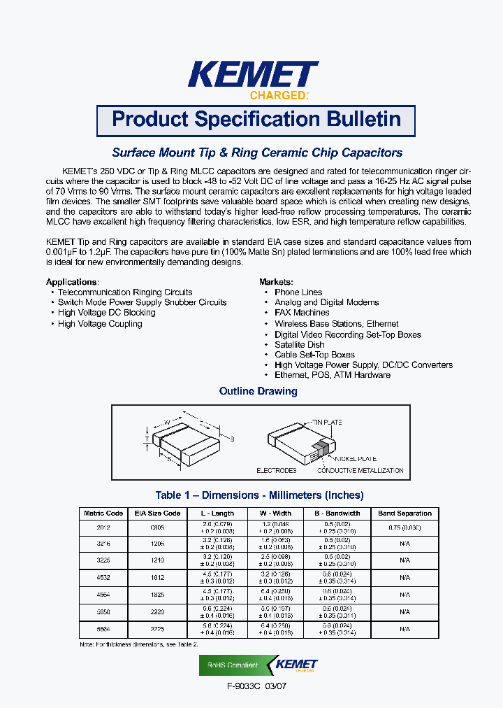 C1210C101MARAC_2054054.PDF Datasheet