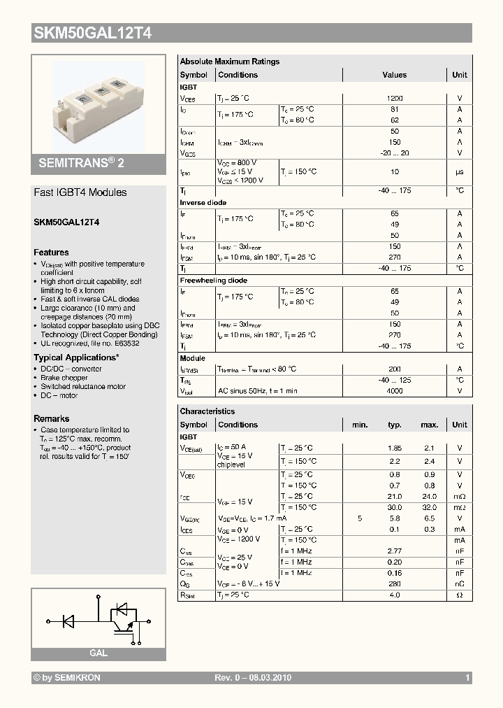 SKM50GAL12T4_2055256.PDF Datasheet