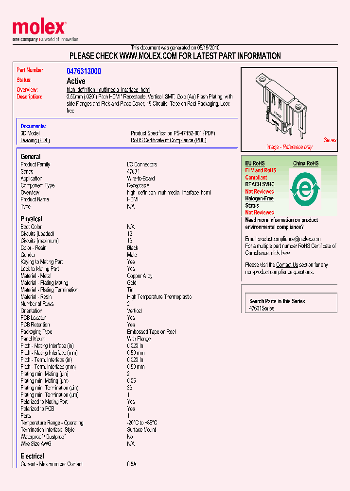 0476313000_2056307.PDF Datasheet