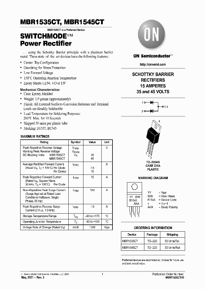 MBR1535CT-D_2059481.PDF Datasheet