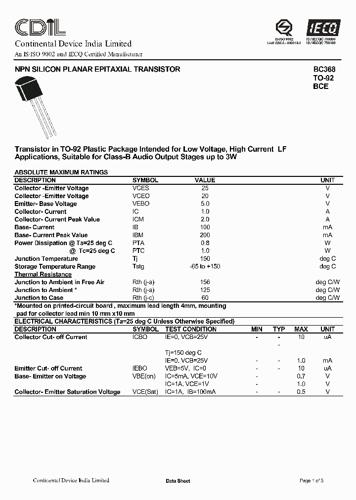 BC368-10_2062138.PDF Datasheet