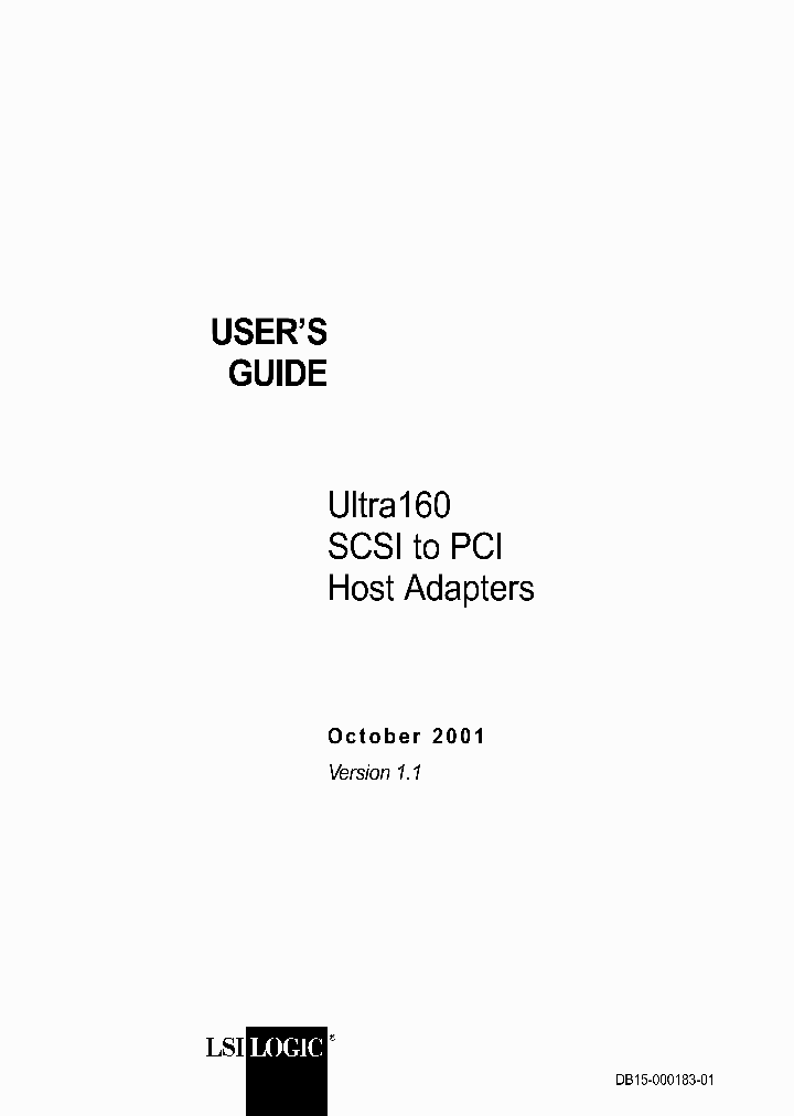 ULTRA160_2064214.PDF Datasheet