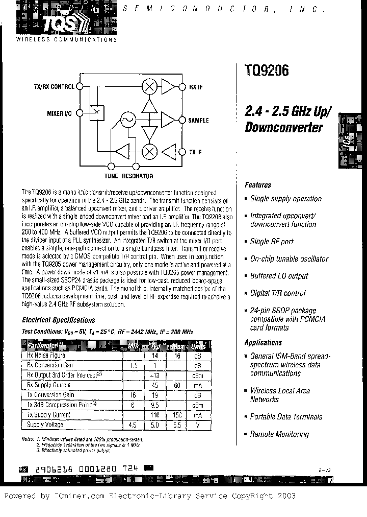 TQ9206_2065082.PDF Datasheet