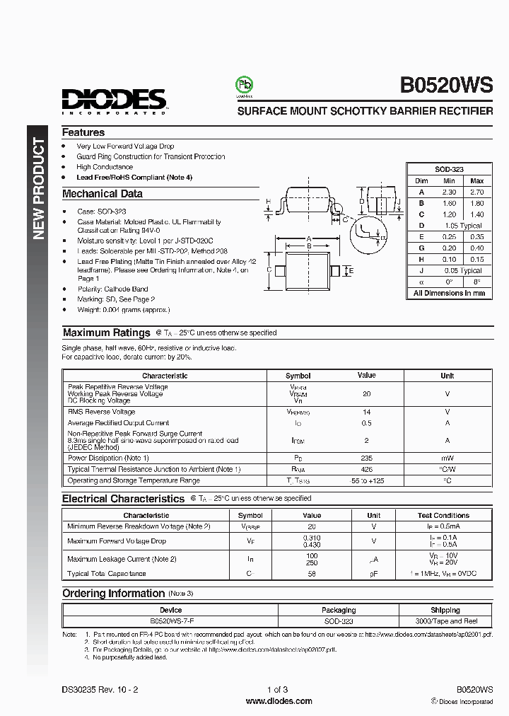 B0520WS-7-F_2068397.PDF Datasheet