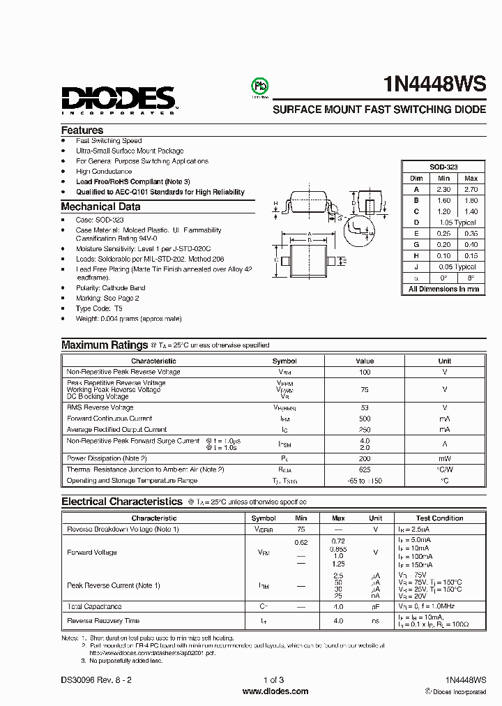 1N4448WS-7-F_2068409.PDF Datasheet