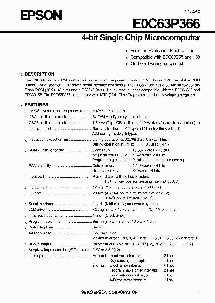 E0C63P366_2068309.PDF Datasheet