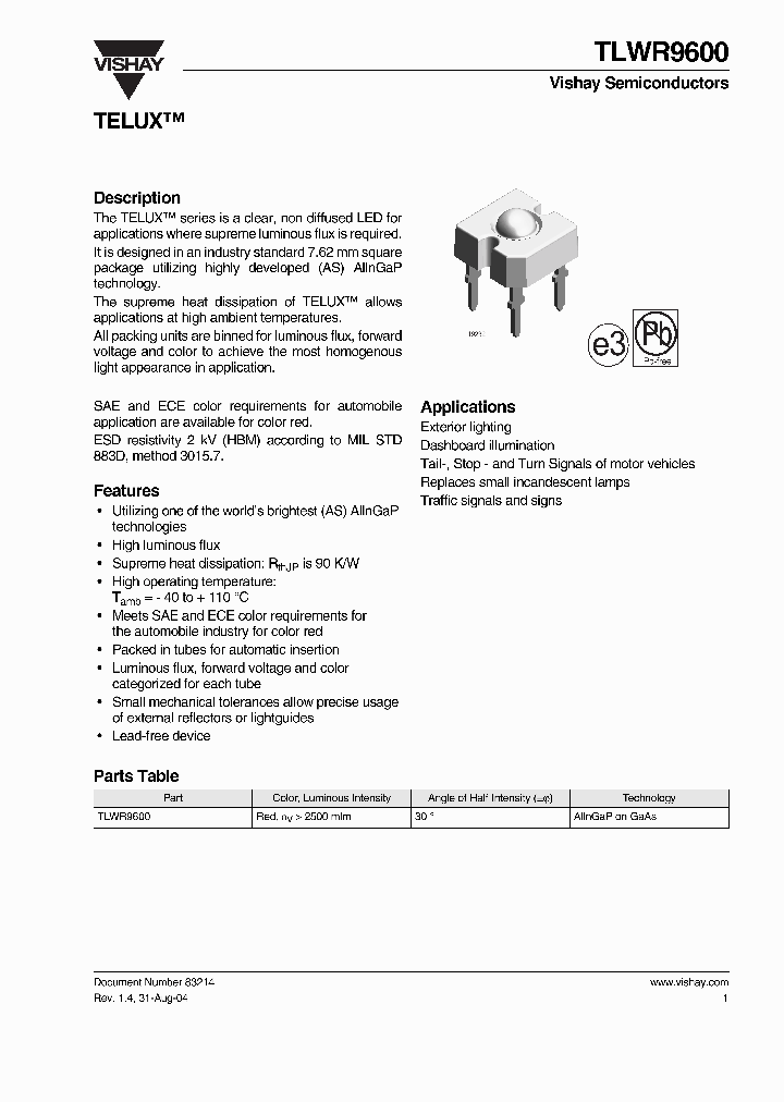 TLWR9600_2069742.PDF Datasheet