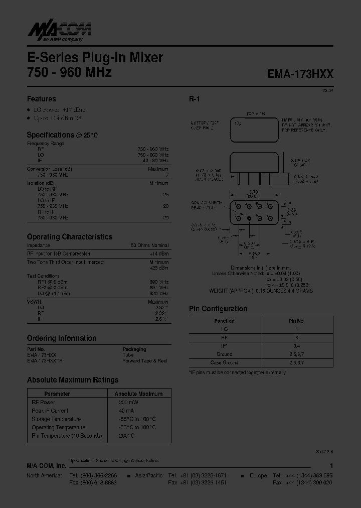 EMA173HXXTR_2070733.PDF Datasheet