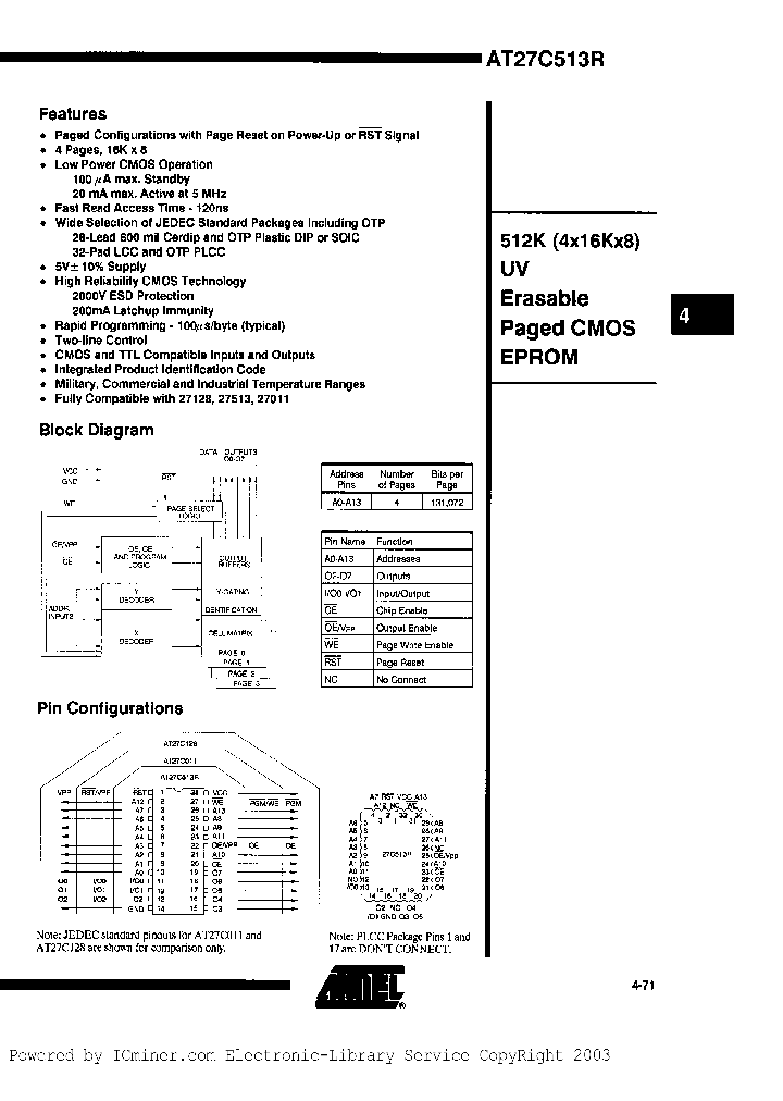 AT27C513R-25DC_2076543.PDF Datasheet