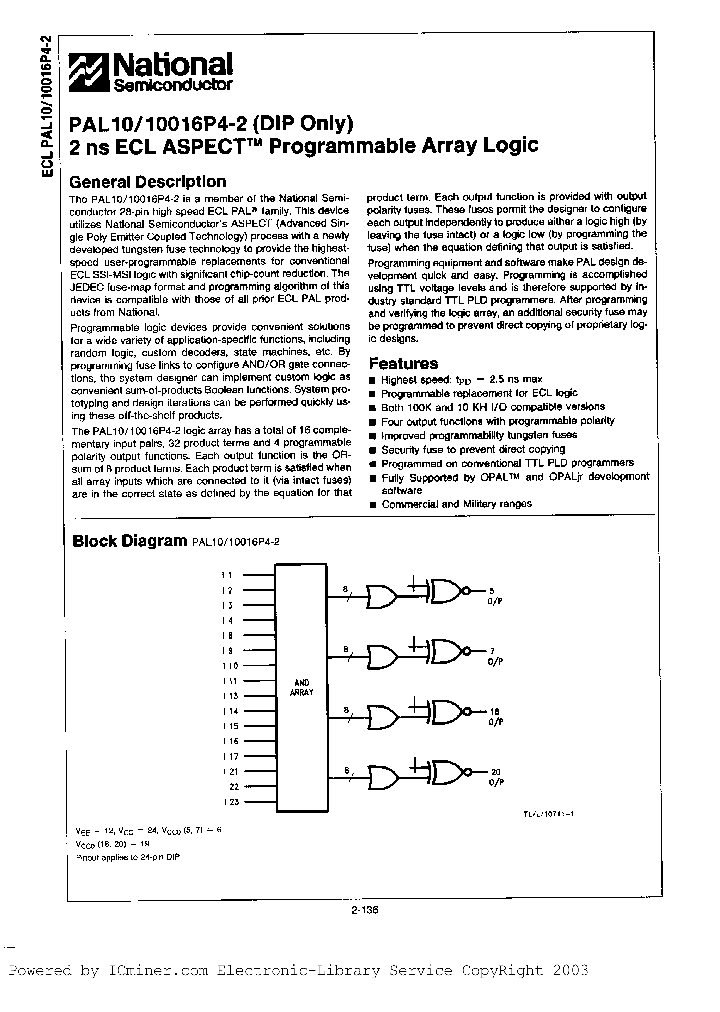 PAL1016P4-2VC_2077201.PDF Datasheet