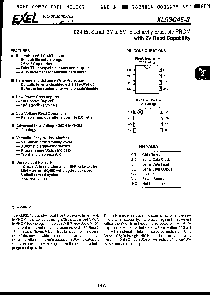 XLS93C46P-3_2078719.PDF Datasheet
