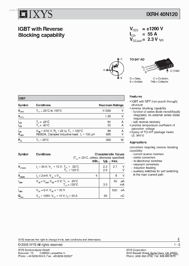 IXRH40N120_2081308.PDF Datasheet