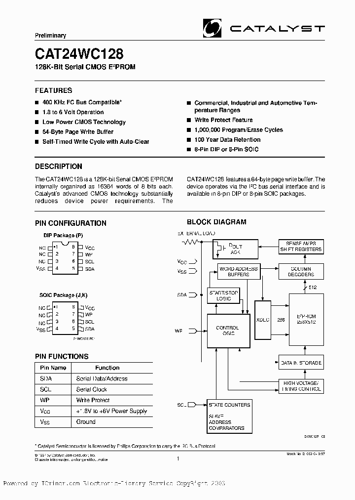 CAT24WC128PI-25_2081396.PDF Datasheet