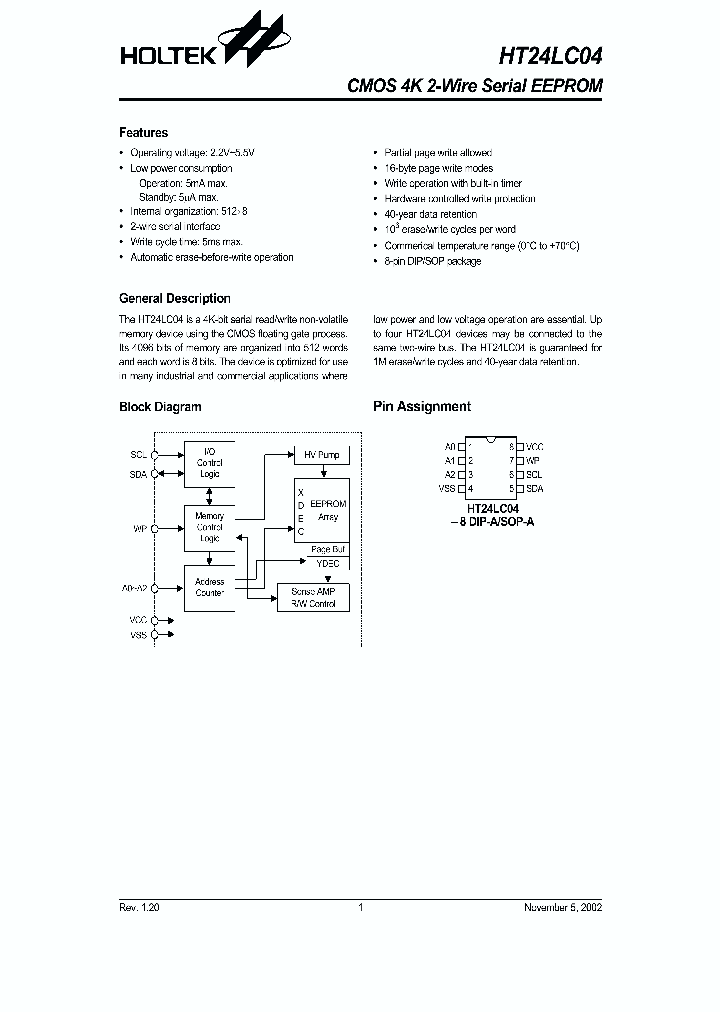 HT24LC048DIP_2083560.PDF Datasheet