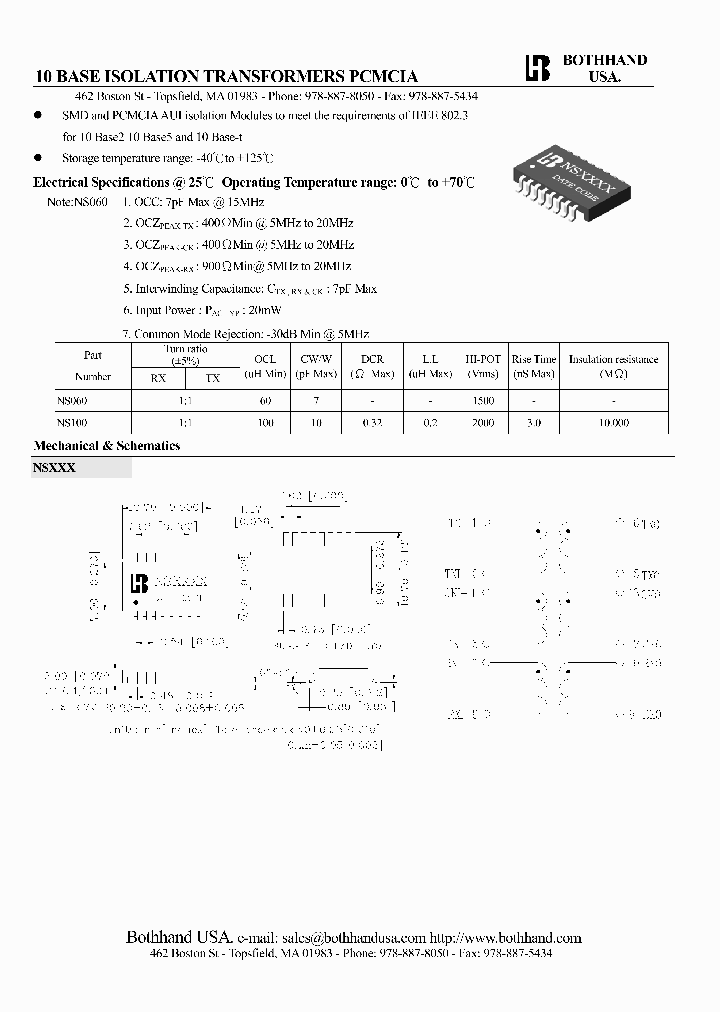 NS100_2085448.PDF Datasheet