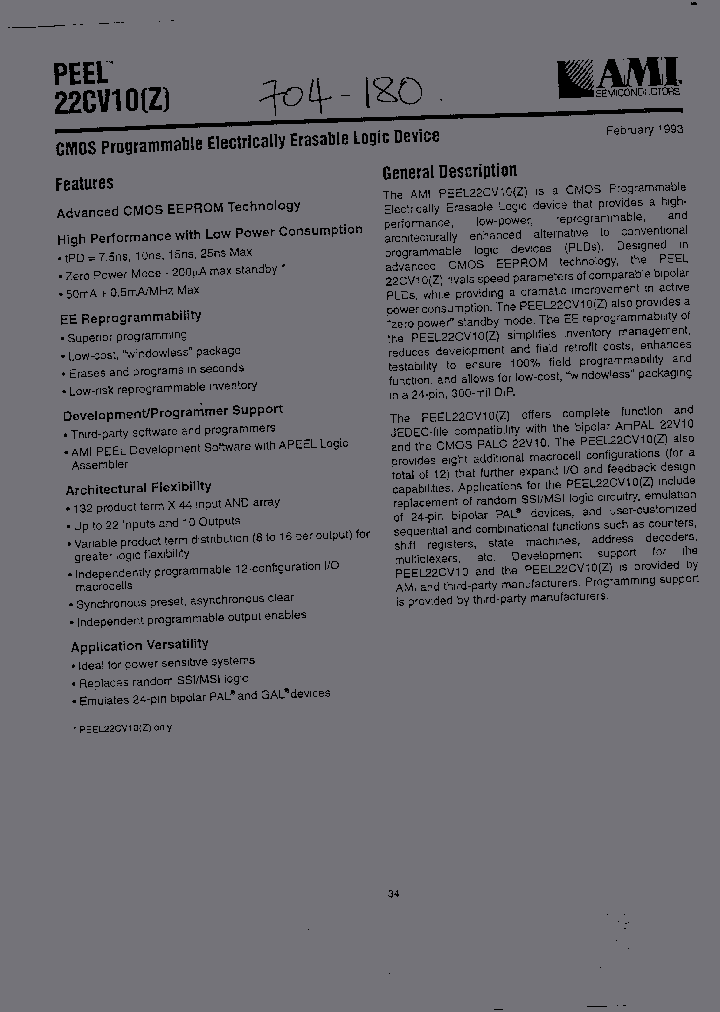 PEEL22CV10AP15_2085572.PDF Datasheet