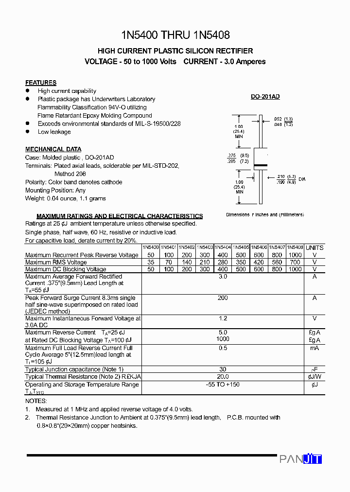 1N5408_2086125.PDF Datasheet