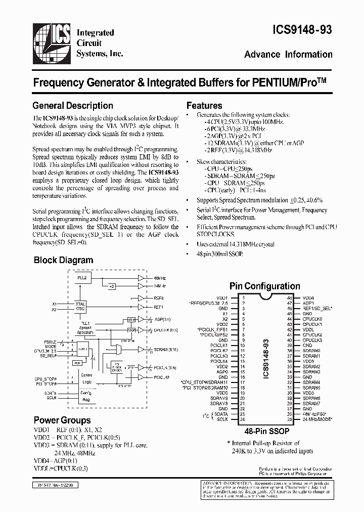 ICS9148-93_2089161.PDF Datasheet