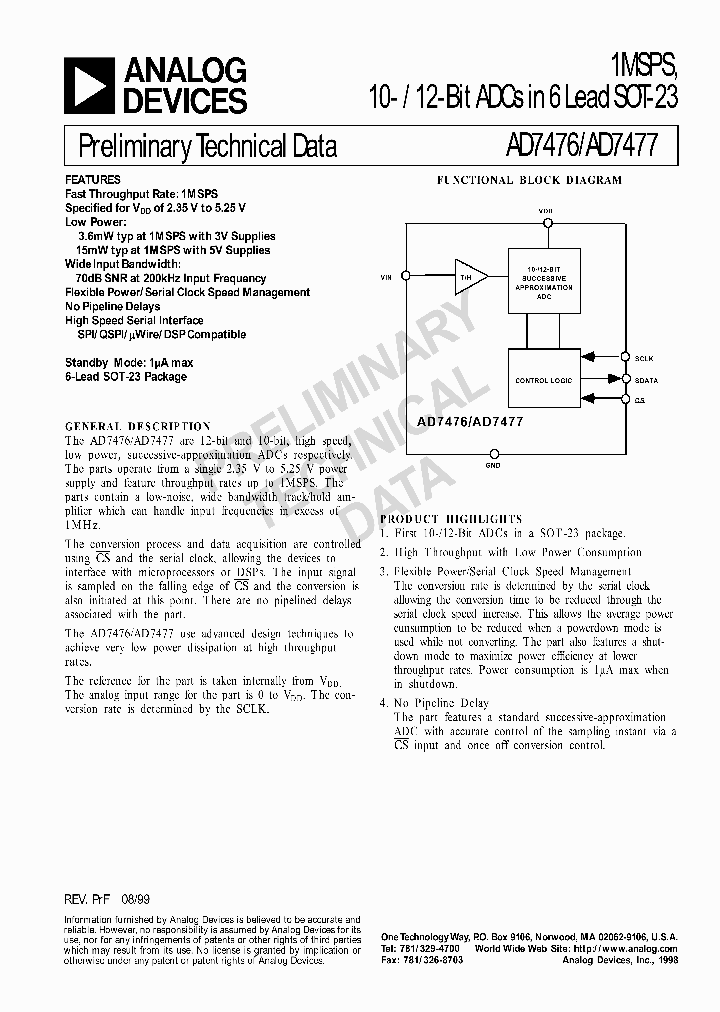 AD7476_2089239.PDF Datasheet