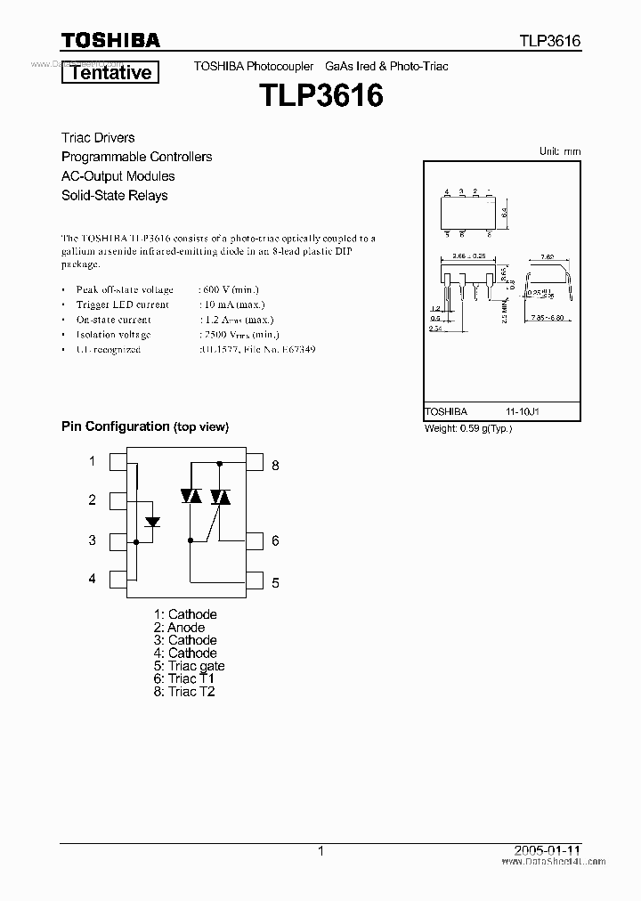 TLP3616_2089358.PDF Datasheet
