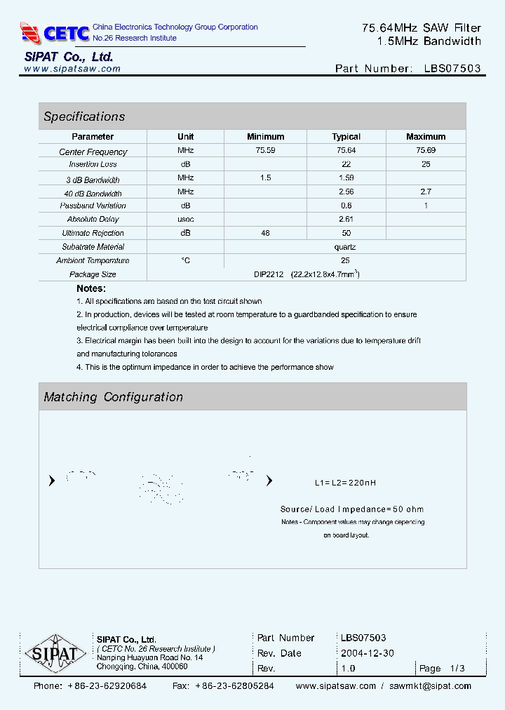 LBS07503_2089934.PDF Datasheet