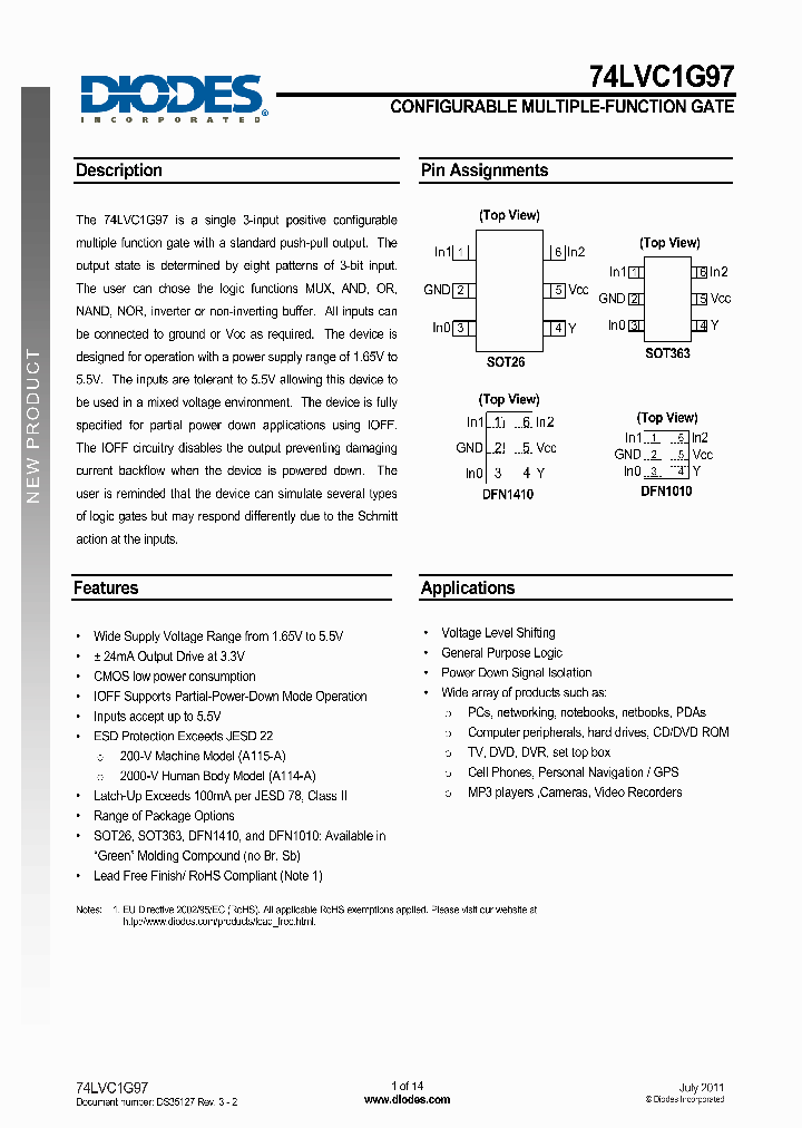 74LVC1G97FZ4-7_2090601.PDF Datasheet