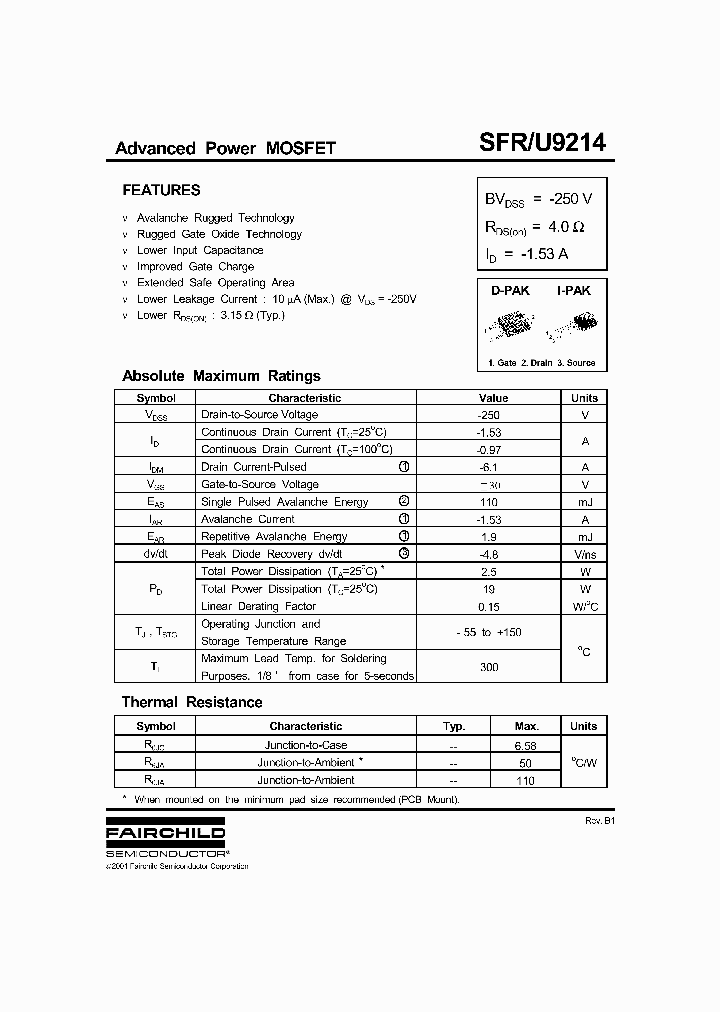 SFRU9214_2092414.PDF Datasheet