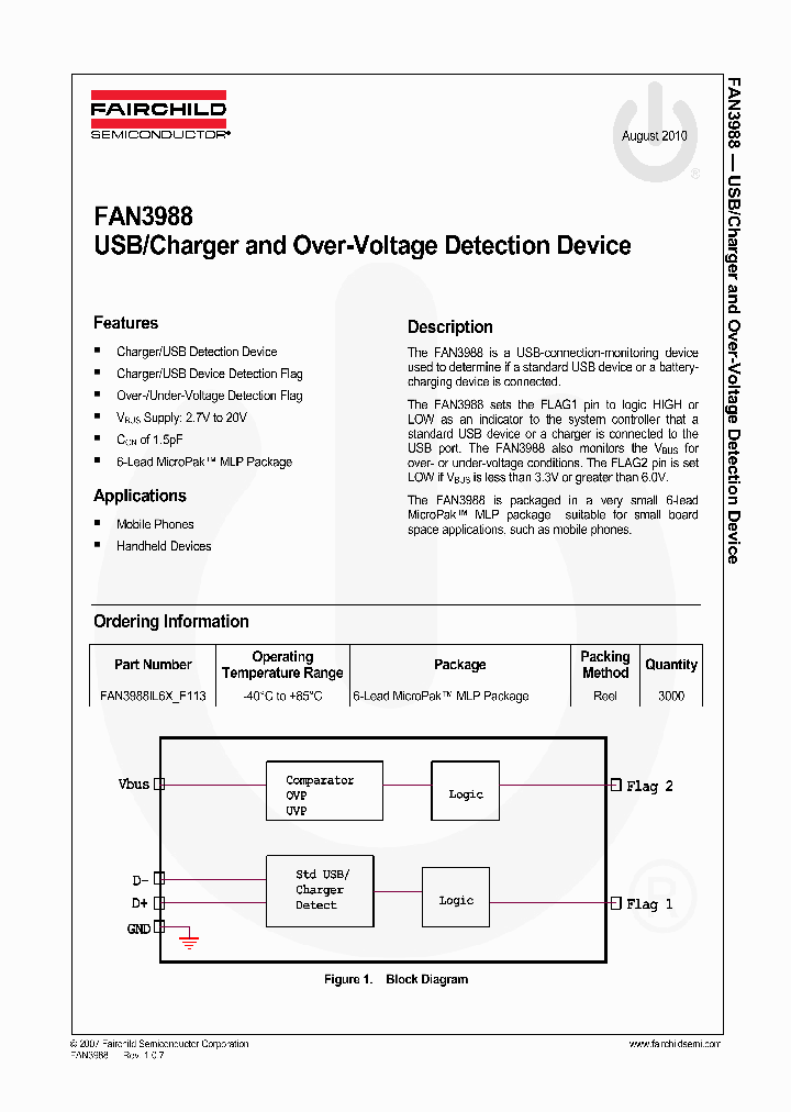 FAN3988IL6XF113_2092777.PDF Datasheet