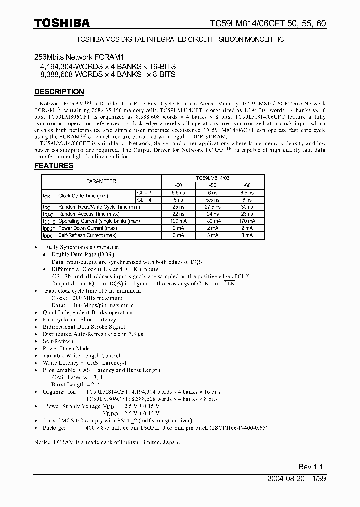 TC59LM806CFT_2093469.PDF Datasheet