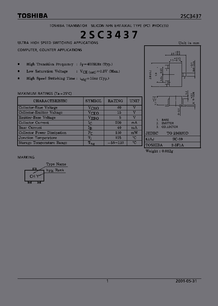 2SC3437O_2094037.PDF Datasheet