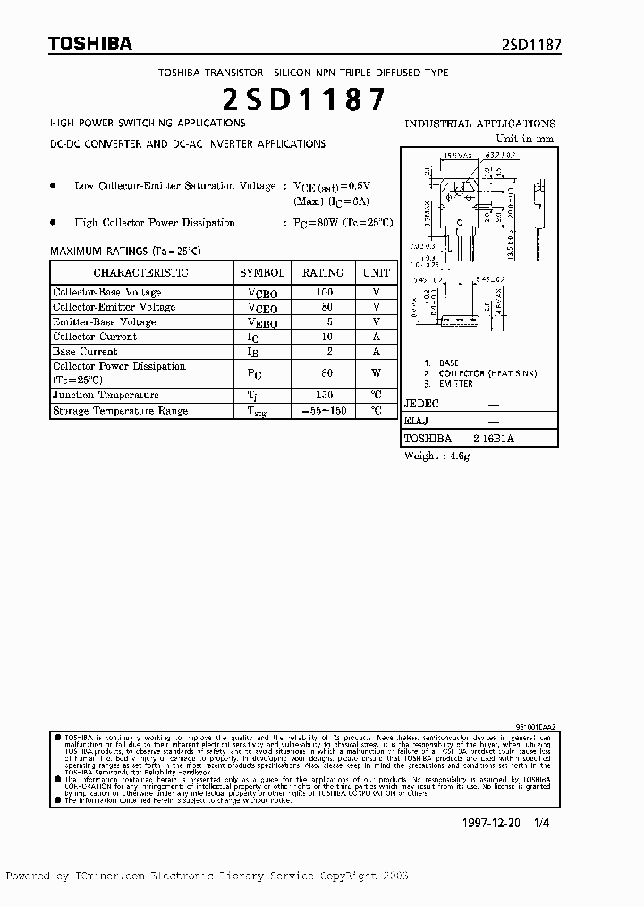 2SD1187O_2094045.PDF Datasheet