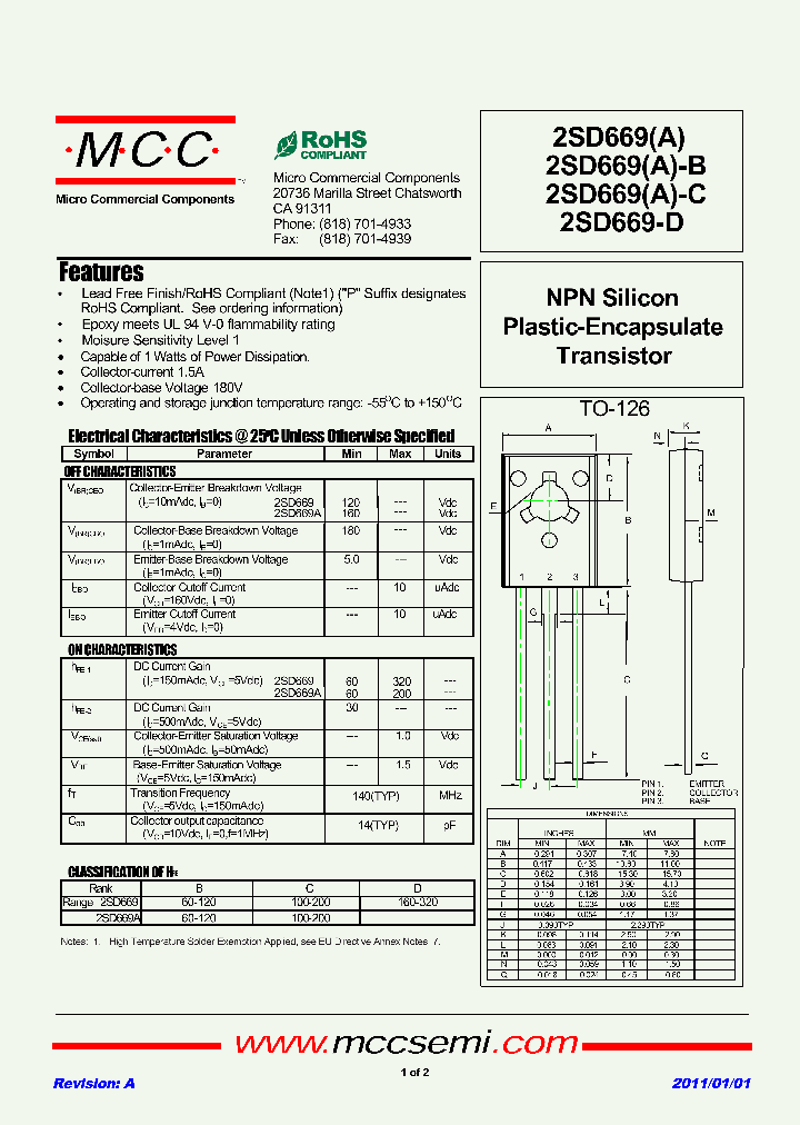 2SD669AC_2094988.PDF Datasheet