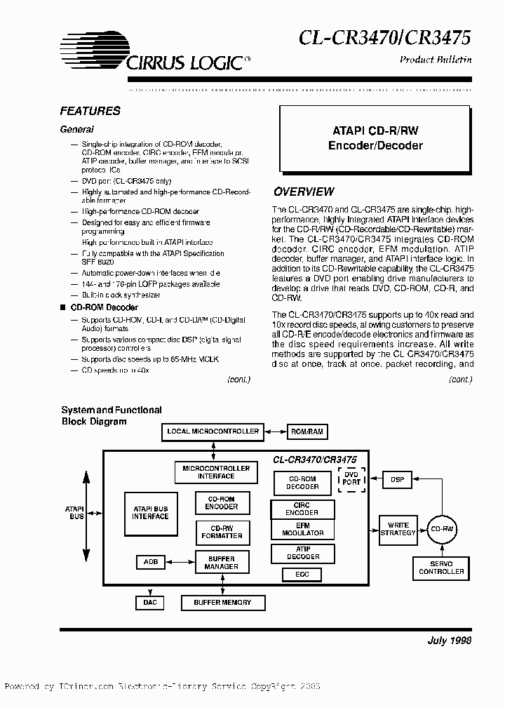 CL-CR3470_2095993.PDF Datasheet