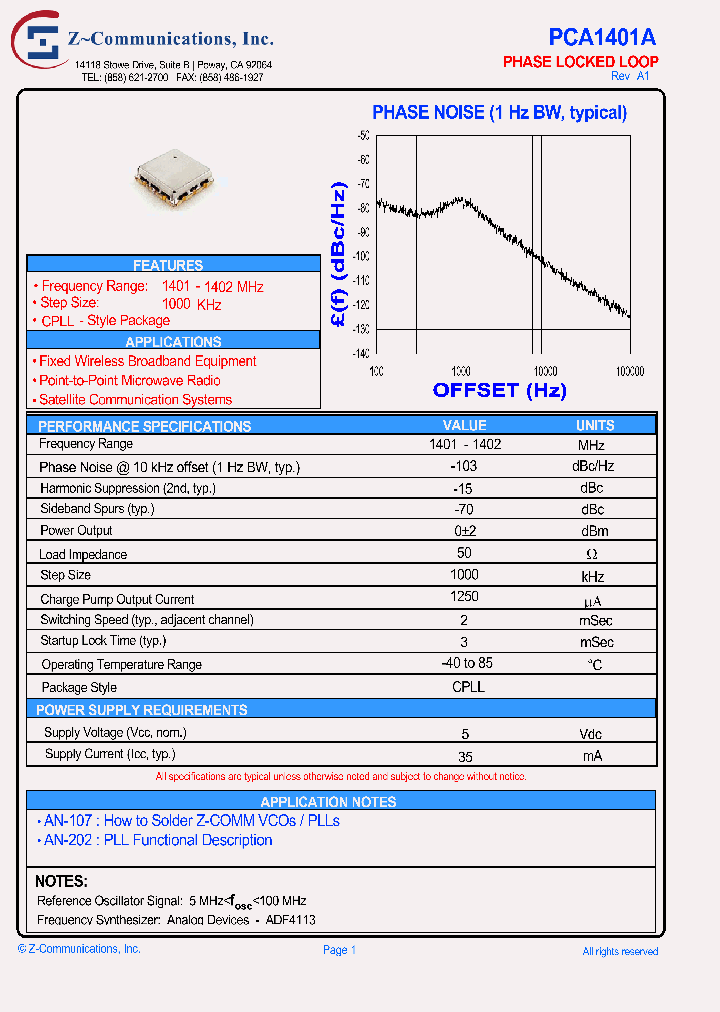 PCA1401A10_2097081.PDF Datasheet