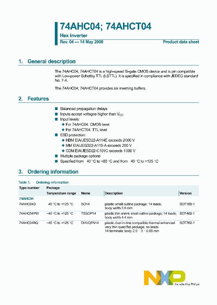 74AHC04BQ-G_2098927.PDF Datasheet